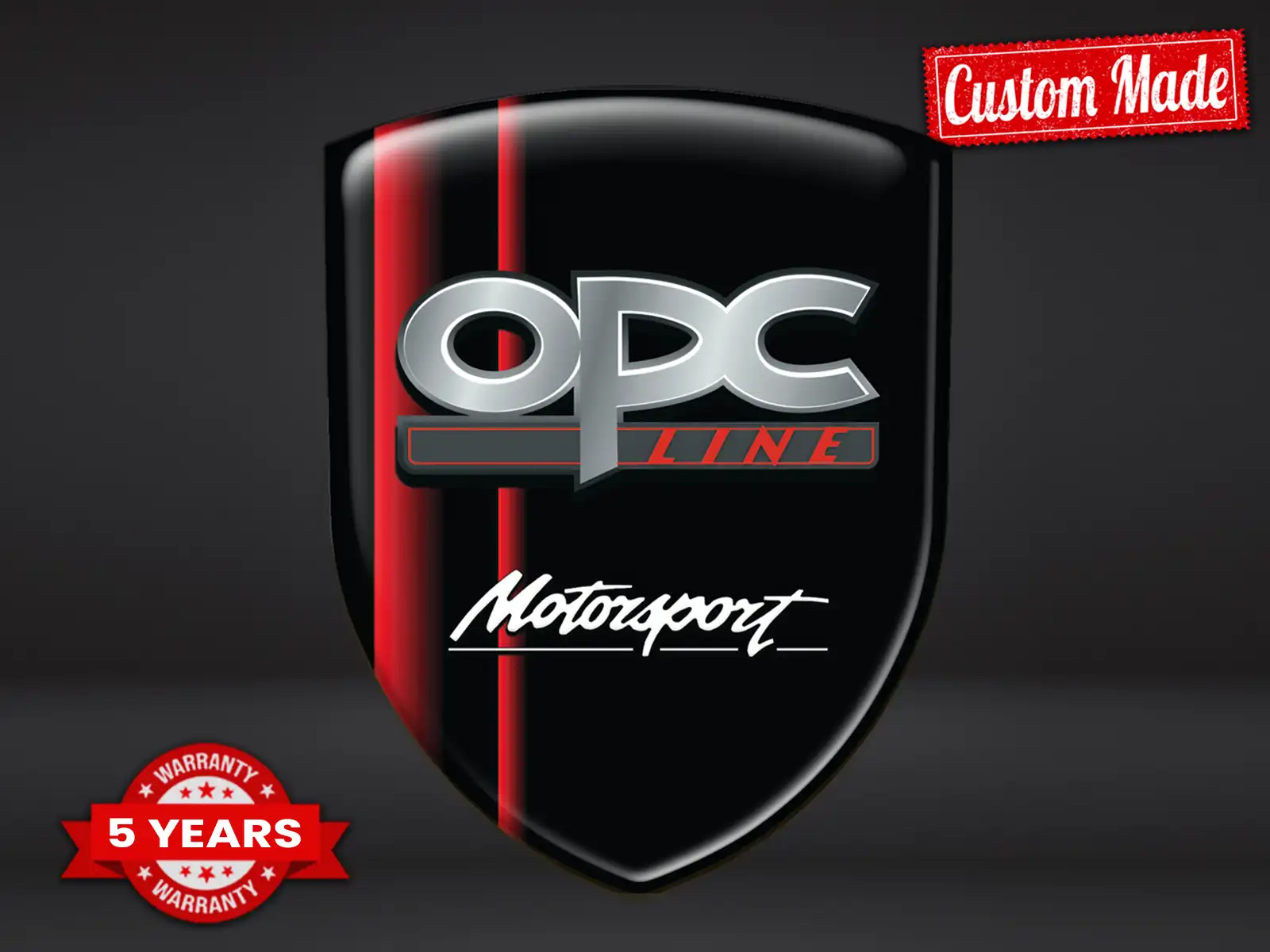 OPC Pegatina Banner Auto Estilo Alta Calidad Profesional